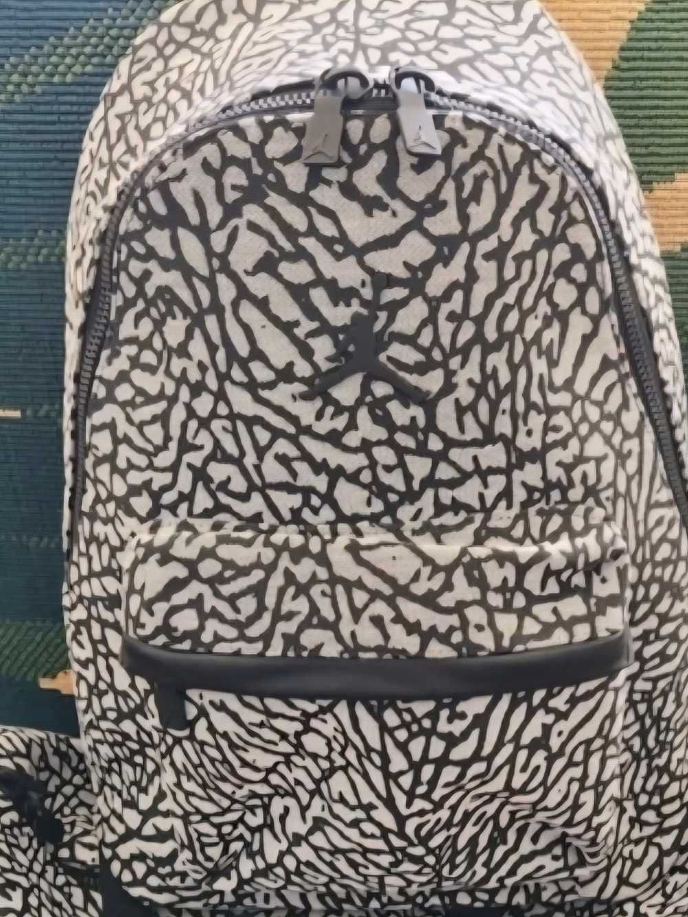 Jordan Icon Cement Print Backpack